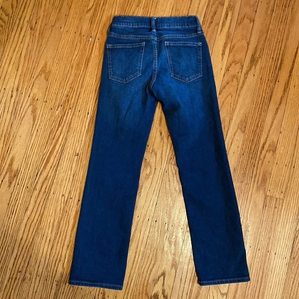 Old navy size 8 straight boys jeans w adjustable waist
